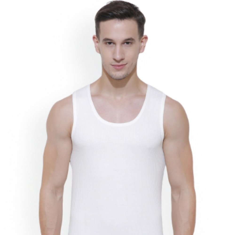 Picopi Men's TAGLESS ComfortSoft Tank White 6 Pack